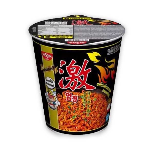 Nissin Instant Noodles Cup Dry Type Korean Hot Chili Chicken Flavour 71g